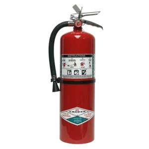 Amerex 398 | 15.5 lb Halotron I | Clean Agent Fire Extinguisher with Wall Bracket | 2A10B:C